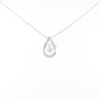 4゜C ホワイトトパーズネックレス