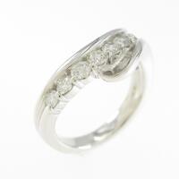 K18WG ダイヤモンドリング