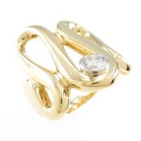 K18YG／K18WG ダイヤモンドリング