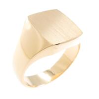 K18YG 印台 リング