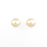 K18YG シロチョウパールピアス