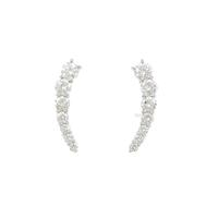 【リメイク】K18WG ダイヤモンドピアス