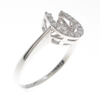 K18WG ダイヤモンドリング