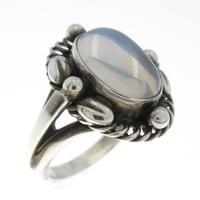 ジョージ ジェンセン ムーンストーンリング