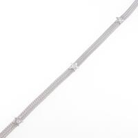 750WG スター ダイヤモンドブレスレット