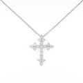 PT クロス ダイヤモンドネックレス