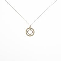 K10YG ダイヤモンドネックレス