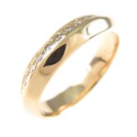 K18YG ダイヤモンドリング