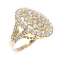 【リメイク】K18YG ダイヤモンドリング