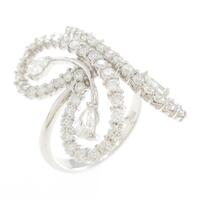 750WG ダイヤモンドリング