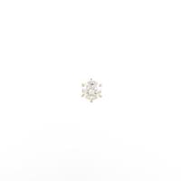 K18YG ダイヤモンドピアス 0．413ct・I・I1・VG 片耳