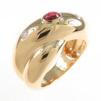 カルティエ コリゼ ルビーリング