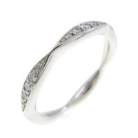 シャネル カメリア フルダイヤ リング