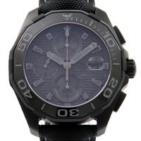 タグ・ホイヤー CAY218B．FC6370 アクアレーサークロノブラックファントム・キャリバー16 自動巻