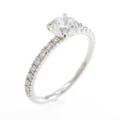 カルティエ エタンセル リング 0．43ct・E・VVS1・3EXT