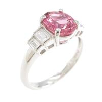 PT ピンクサファイヤリング