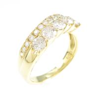 K18YG ダイヤモンドリング