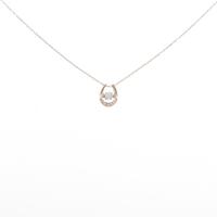 K18PG ダイヤモンドネックレス