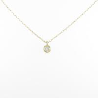 K18YG ダイヤモンドネックレス