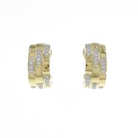 K18YG／K18WG ダイヤモンドピアス