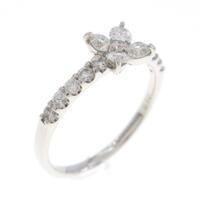 PT フラワー ダイヤモンドリング