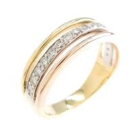 K18YG／PT／K18PG ダイヤモンドリング