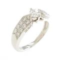ショーメ プリュム リング 0．25ct・E・VVS2・EXT
