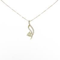 K18YG サファイヤネックレス