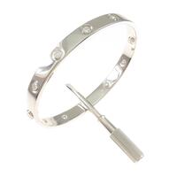 カルティエ ラブブレスレット フルダイヤ バングル