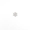 【リメイク】ST／プラチナダイヤモンドピアス 片耳 0．890ct・G・I1・GOOD