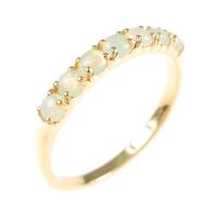 K18YG オパールリング