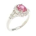 PT ピンクサファイヤリング