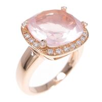 ポアレ ローズクオーツリング