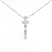 ピアジェ クロス ダイヤモンドネックレス