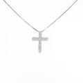 PT クロス ダイヤモンドネックレス