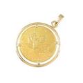 14KYG（枠） コイン ペンダント