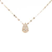 K18PG ダイヤモンドネックレス