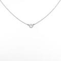 ティファニー ダイヤモンドネックレス 0．18ct・E・VS1・EXT
