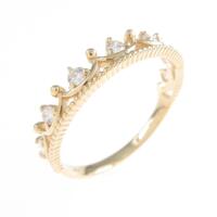 【リメイク】K18YG ダイヤモンドリング