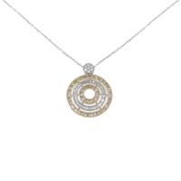 K18YG／K18WG ダイヤモンドネックレス