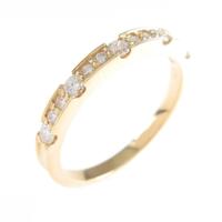 【リメイク】K18YG ダイヤモンドリング