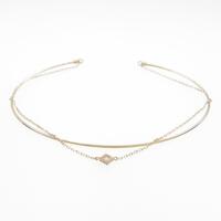 K10YG ダイヤモンドバングル