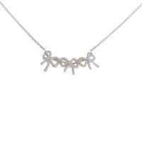 ティファニー リボン ネックレス