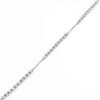 LINE ダイヤモンドブレスレット