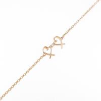 ティファニー ダブルラビングハート ブレスレット