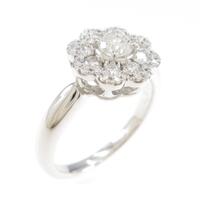 ポンテヴェキオ フラワー ダイヤモンドリング