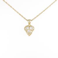 K18YG ダイヤモンドネックレス