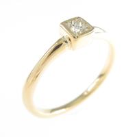 K18YG ダイヤモンドリング