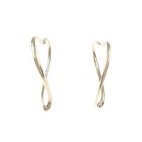 ティファニー オープンハート フープ ピアス