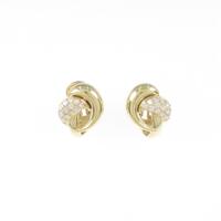 K18YG ダイヤモンドピアス